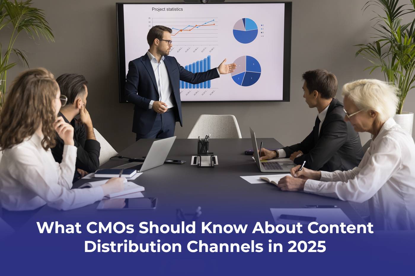 Proton effect visual representation of modern content distribution channels for CMOs to maximize reach and authority